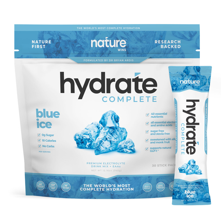 Nature Wins Hydrate Complete (Blue Ice) (30 Servings)